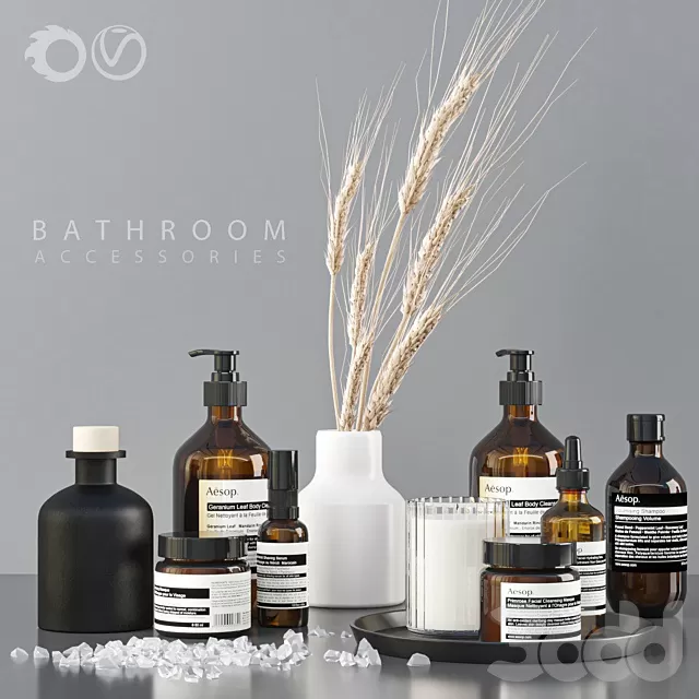 BATHROOM – ACCESSORIES – 3D MODELS – FREE DOWNLOAD – 1999