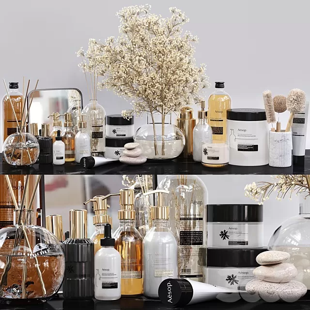 BATHROOM – ACCESSORIES – 3D MODELS – FREE DOWNLOAD – 2000