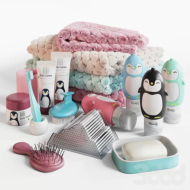 BATHROOM – ACCESSORIES – 3D MODELS – FREE DOWNLOAD – 2005