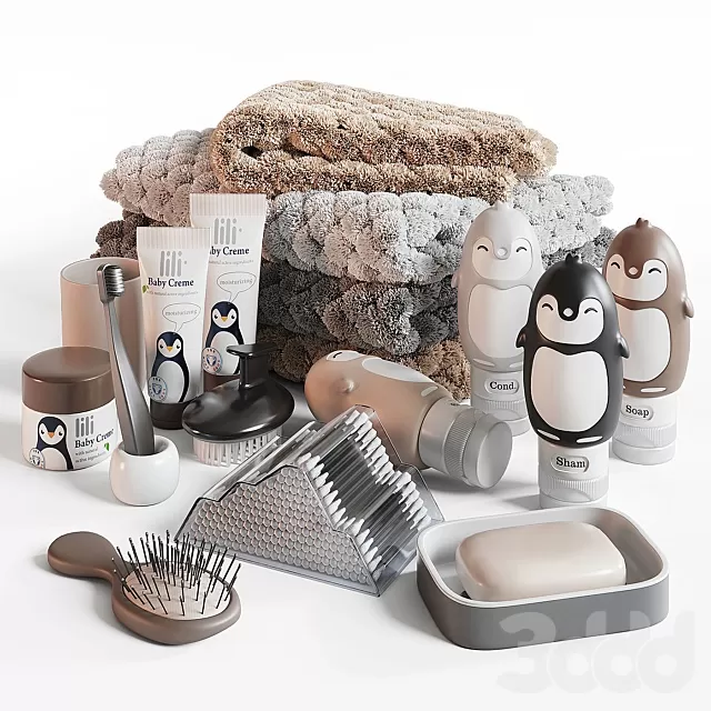 BATHROOM – ACCESSORIES – 3D MODELS – FREE DOWNLOAD – 2008