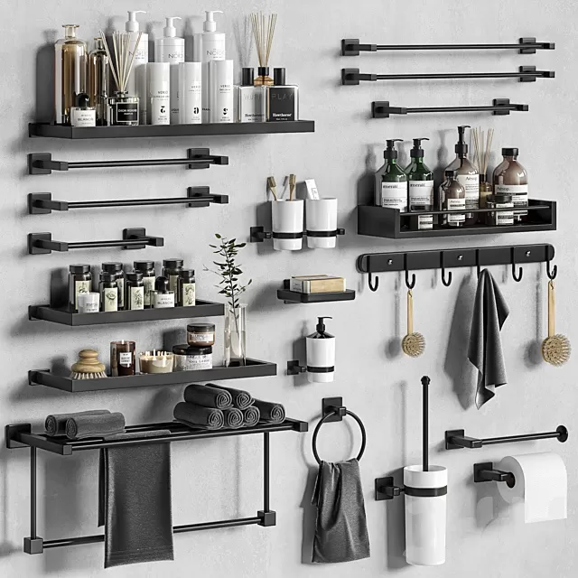 BATHROOM – ACCESSORIES – 3D MODELS – FREE DOWNLOAD – 2010