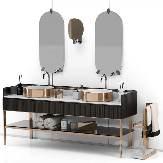 BATHROOM – BATHROOM FURNITURE – 3D MODELS – FREE DOWNLOAD – 2087