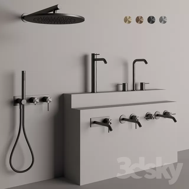BATHROOM – BATHROOM FURNITURE – 3D MODELS – FREE DOWNLOAD – 2088