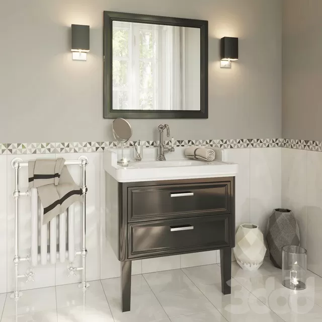 BATHROOM – BATHROOM FURNITURE – 3D MODELS – FREE DOWNLOAD – 2090