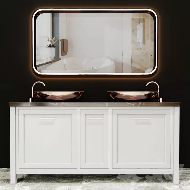 BATHROOM – BATHROOM FURNITURE – 3D MODELS – FREE DOWNLOAD – 2098