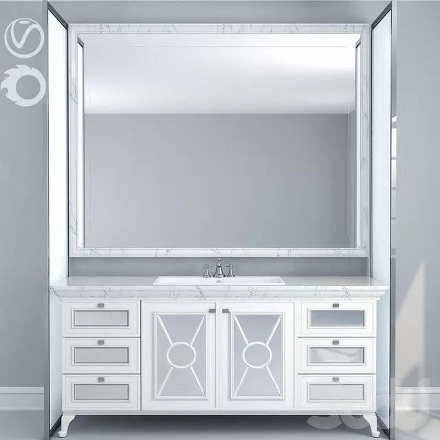 BATHROOM – BATHROOM FURNITURE – 3D MODELS – FREE DOWNLOAD – 2101