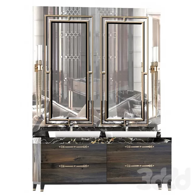 BATHROOM – BATHROOM FURNITURE – 3D MODELS – FREE DOWNLOAD – 2103