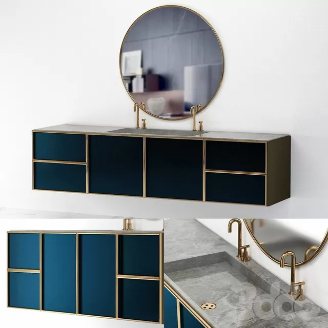 BATHROOM – BATHROOM FURNITURE – 3D MODELS – FREE DOWNLOAD – 2118