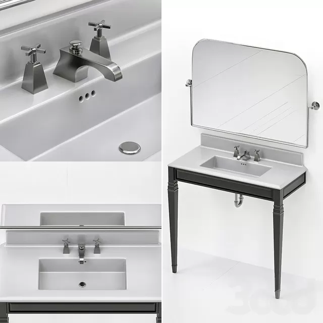 BATHROOM – BATHROOM FURNITURE – 3D MODELS – FREE DOWNLOAD – 2134