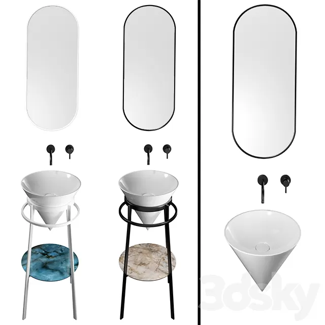 BATHROOM – BATHROOM FURNITURE – 3D MODELS – FREE DOWNLOAD – 2140