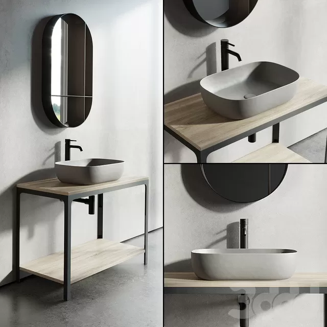 BATHROOM – BATHROOM FURNITURE – 3D MODELS – FREE DOWNLOAD – 2145