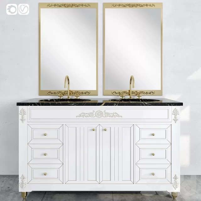 BATHROOM – BATHROOM FURNITURE – 3D MODELS – FREE DOWNLOAD – 2147