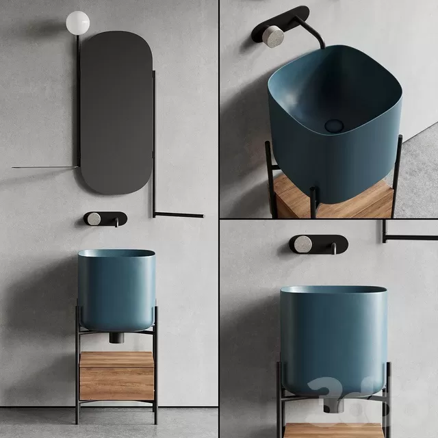 BATHROOM – BATHROOM FURNITURE – 3D MODELS – FREE DOWNLOAD – 2149