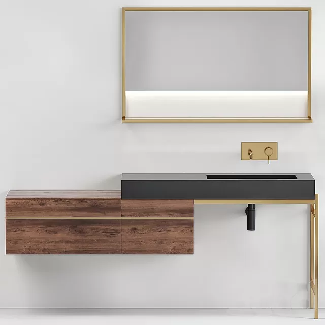 BATHROOM – BATHROOM FURNITURE – 3D MODELS – FREE DOWNLOAD – 2150