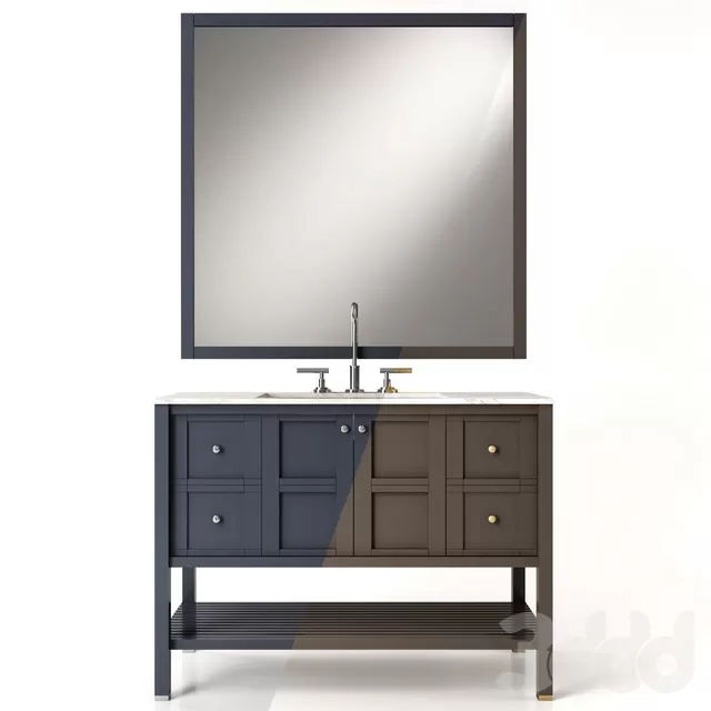 BATHROOM – BATHROOM FURNITURE – 3D MODELS – FREE DOWNLOAD – 2154