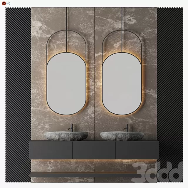 BATHROOM – BATHROOM FURNITURE – 3D MODELS – FREE DOWNLOAD – 2199