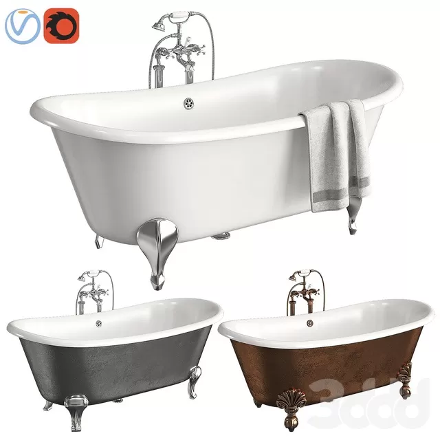 BATHROOM – BATHTUB – 3D MODELS – FREE DOWNLOAD – 2233