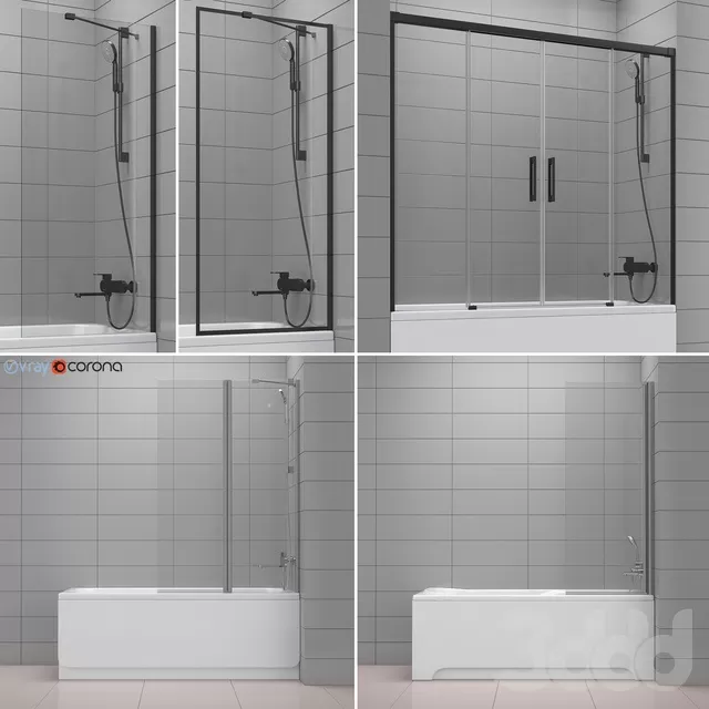 BATHROOM – BATHTUB – 3D MODELS – FREE DOWNLOAD – 2259
