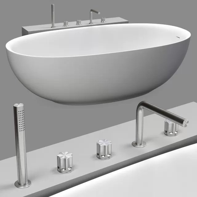 BATHROOM – BATHTUB – 3D MODELS – FREE DOWNLOAD – 2268