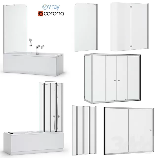 BATHROOM – BATHTUB – 3D MODELS – FREE DOWNLOAD – 2310