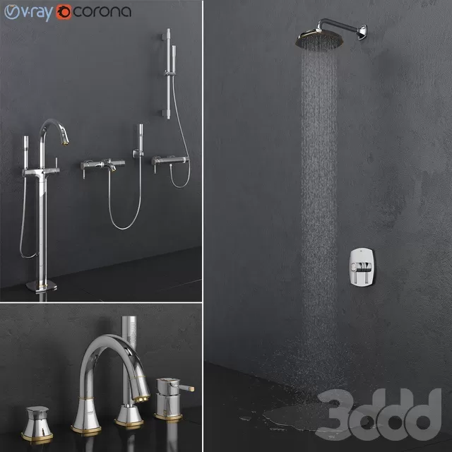 BATHROOM – FAUCET – 3D MODELS – FREE DOWNLOAD – 2338