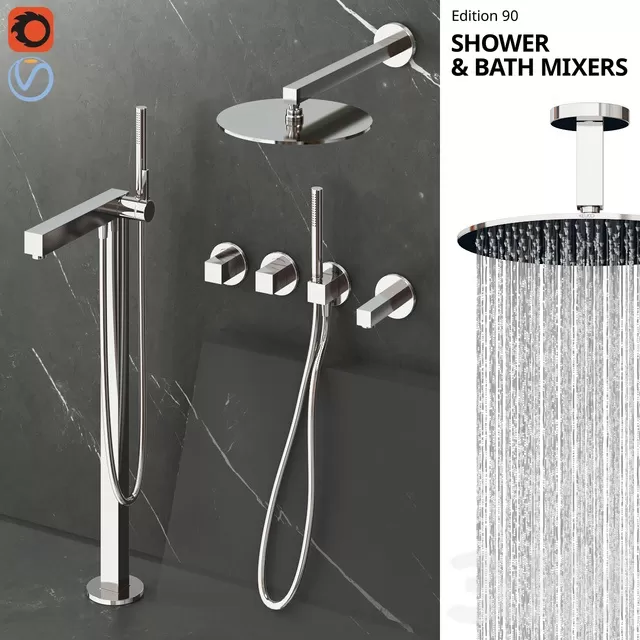 BATHROOM – FAUCET – 3D MODELS – FREE DOWNLOAD – 2370