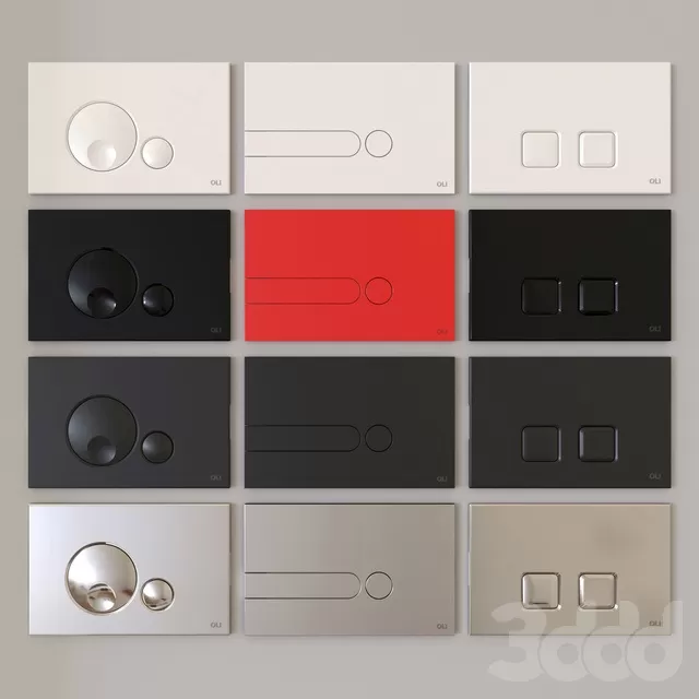 BATHROOM – TOILET & BIDET – 3D MODELS – FREE DOWNLOAD – 2625