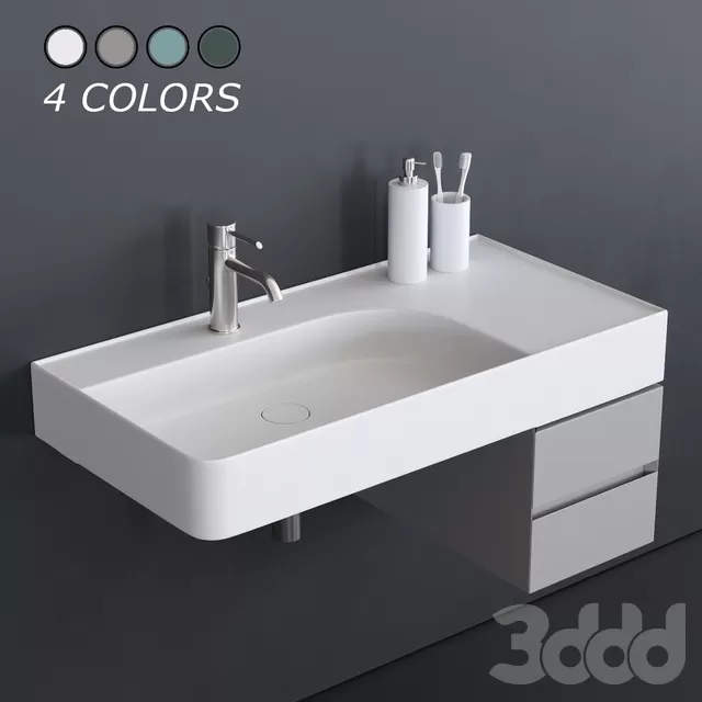 BATHROOM – WASH BASIN – 3D MODELS – FREE DOWNLOAD – 2685
