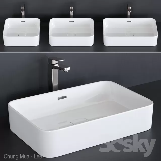 BATHROOM – WASH BASIN – 3D MODELS – FREE DOWNLOAD – 2699