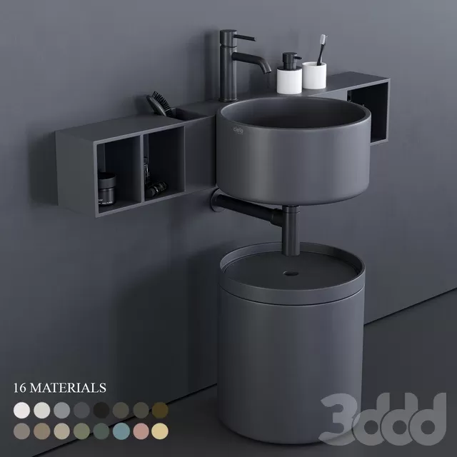 BATHROOM – WASH BASIN – 3D MODELS – FREE DOWNLOAD – 2709