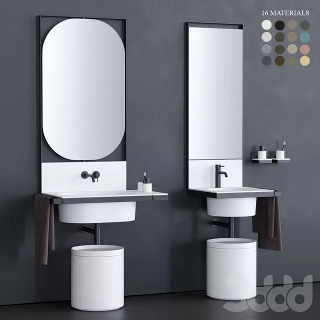 BATHROOM – WASH BASIN – 3D MODELS – FREE DOWNLOAD – 2714