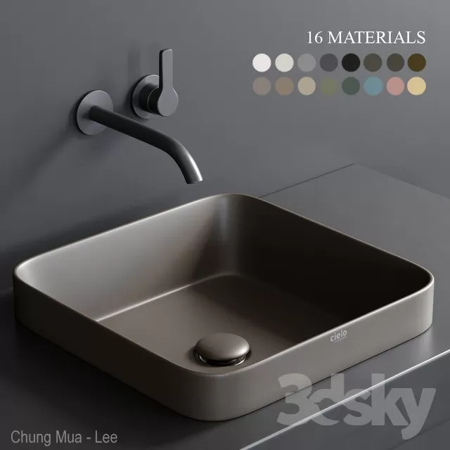 BATHROOM – WASH BASIN – 3D MODELS – FREE DOWNLOAD – 2719