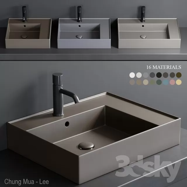 BATHROOM – WASH BASIN – 3D MODELS – FREE DOWNLOAD – 2721