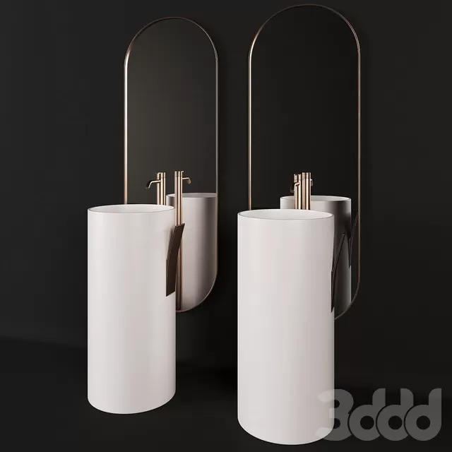 BATHROOM – WASH BASIN – 3D MODELS – FREE DOWNLOAD – 2722