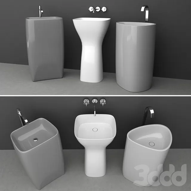 BATHROOM – WASH BASIN – 3D MODELS – FREE DOWNLOAD – 2728