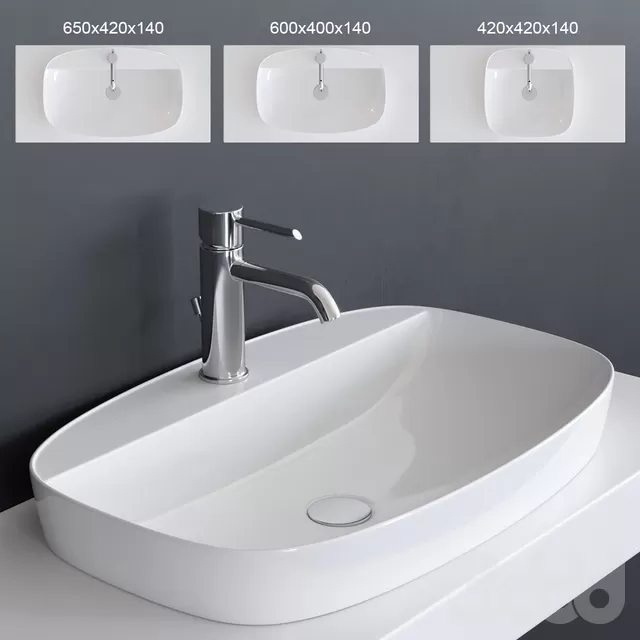 BATHROOM – WASH BASIN – 3D MODELS – FREE DOWNLOAD – 2730