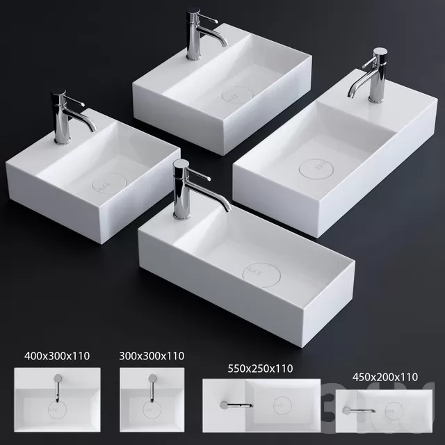 BATHROOM – WASH BASIN – 3D MODELS – FREE DOWNLOAD – 2745