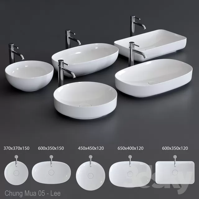 BATHROOM – WASH BASIN – 3D MODELS – FREE DOWNLOAD – 2747