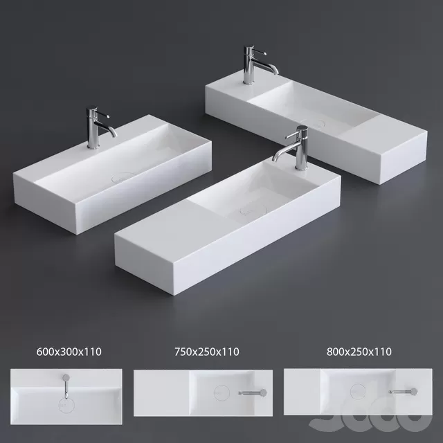 BATHROOM – WASH BASIN – 3D MODELS – FREE DOWNLOAD – 2748