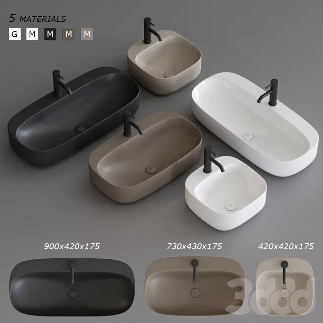 BATHROOM – WASH BASIN – 3D MODELS – FREE DOWNLOAD – 2749