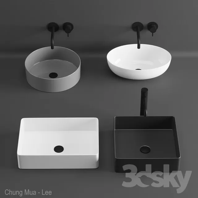 BATHROOM – WASH BASIN – 3D MODELS – FREE DOWNLOAD – 2753