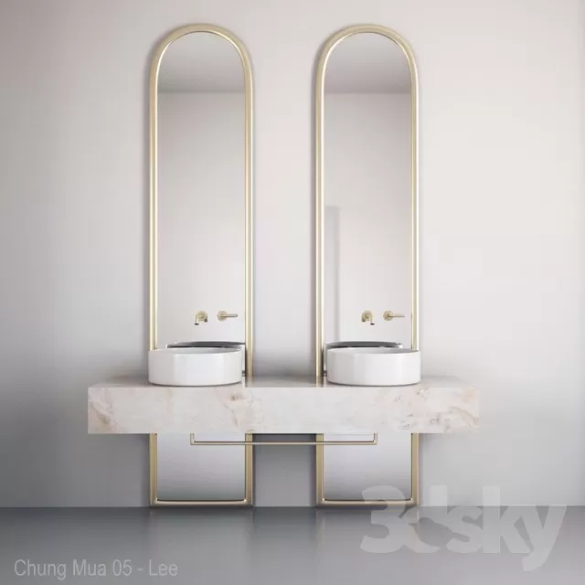 BATHROOM – WASH BASIN – 3D MODELS – FREE DOWNLOAD – 2756