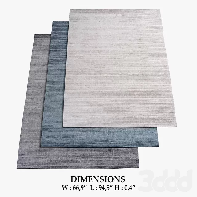 DECORATION – CARPETS – 3D MODELS – FREE DOWNLOAD – 2908