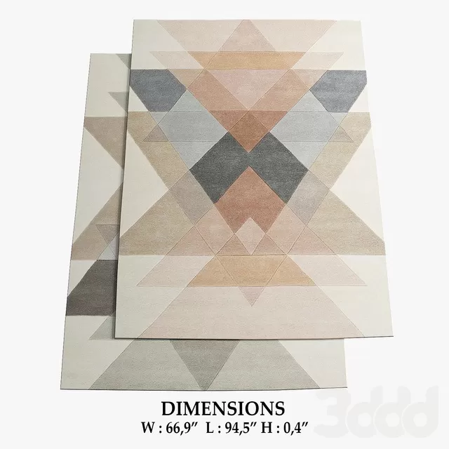 DECORATION – CARPETS – 3D MODELS – FREE DOWNLOAD – 2909
