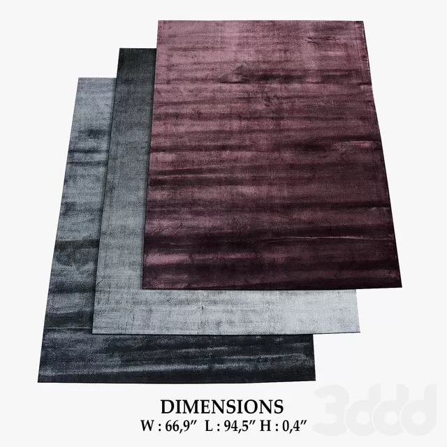 DECORATION – CARPETS – 3D MODELS – FREE DOWNLOAD – 2912