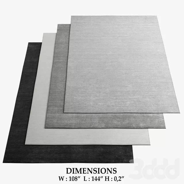 DECORATION – CARPETS – 3D MODELS – FREE DOWNLOAD – 2931