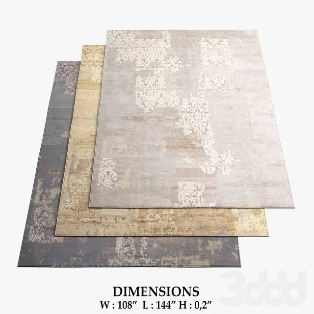 DECORATION – CARPETS – 3D MODELS – FREE DOWNLOAD – 2944