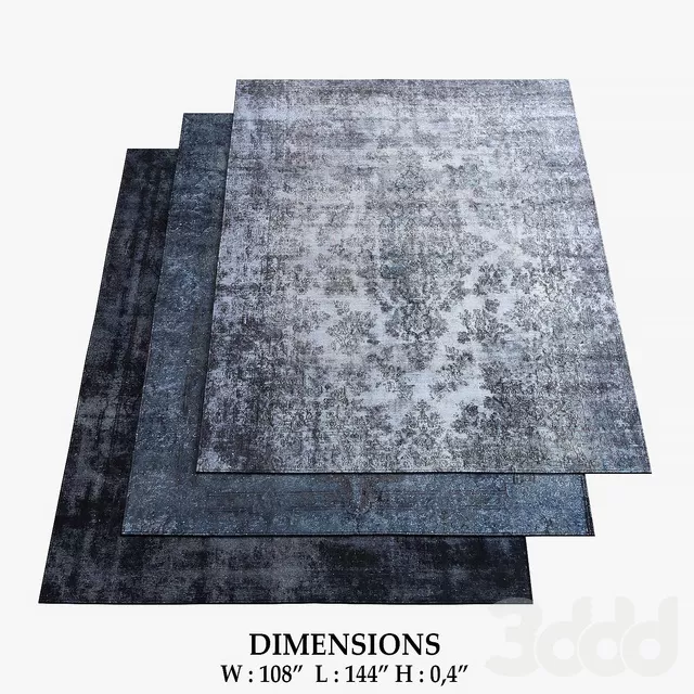 DECORATION – CARPETS – 3D MODELS – FREE DOWNLOAD – 2967