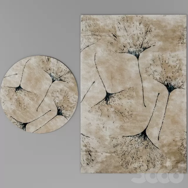 DECORATION – CARPETS – 3D MODELS – FREE DOWNLOAD – 3077