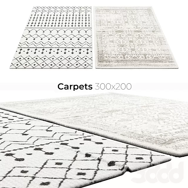 DECORATION – CARPETS – 3D MODELS – FREE DOWNLOAD – 3170